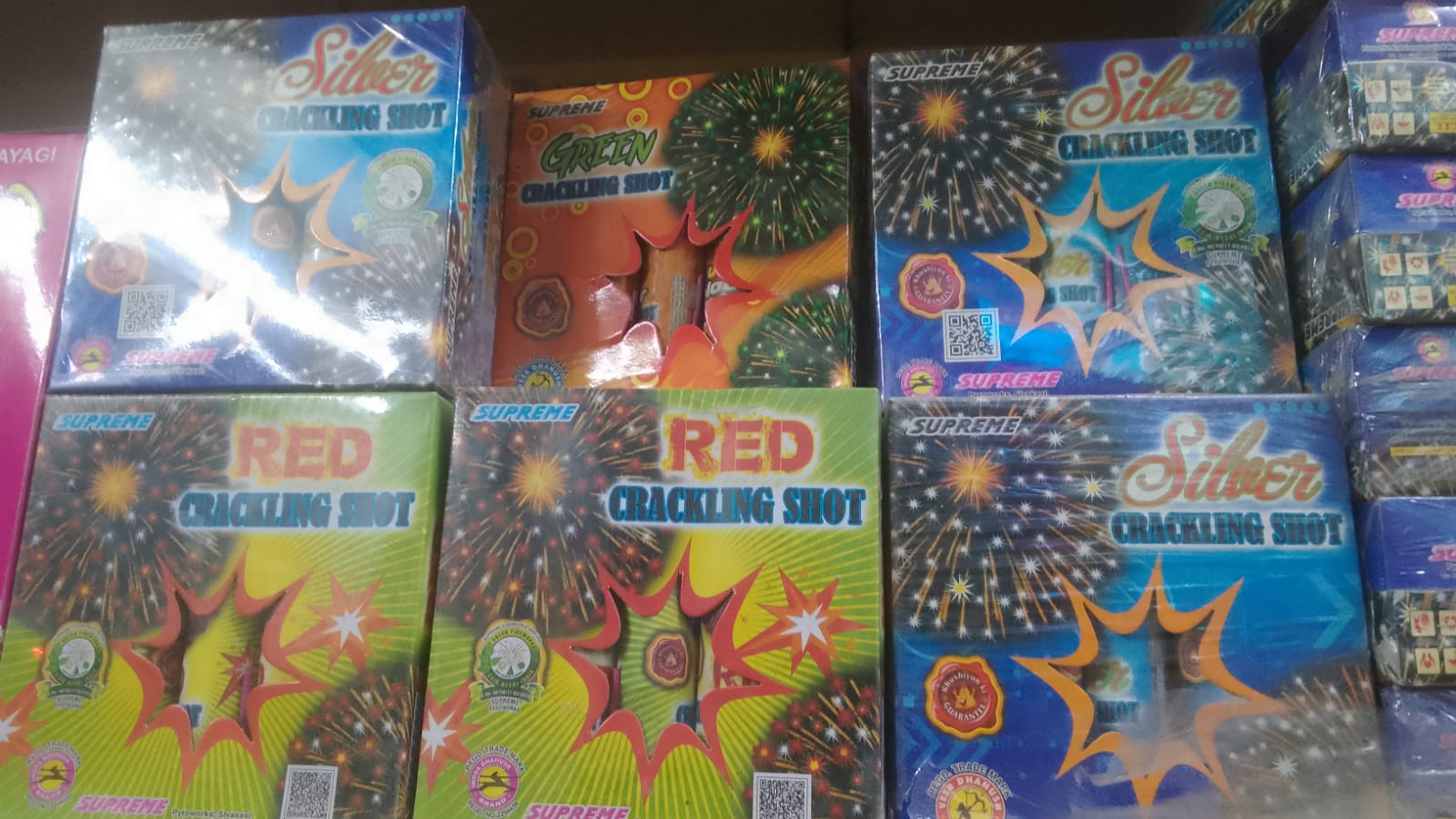 Krish Crackers RED New Crackling Shot